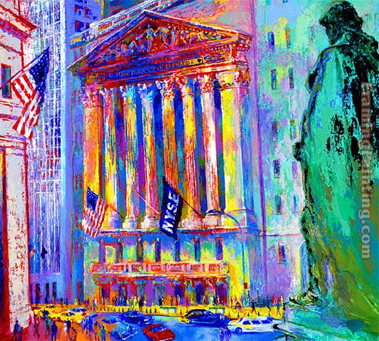 Leroy Neiman New York Stock Exchange 2